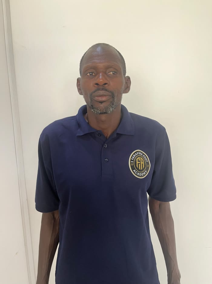Aboubacar Sadikh Mbaye, coach à Farafina Foot Academy
