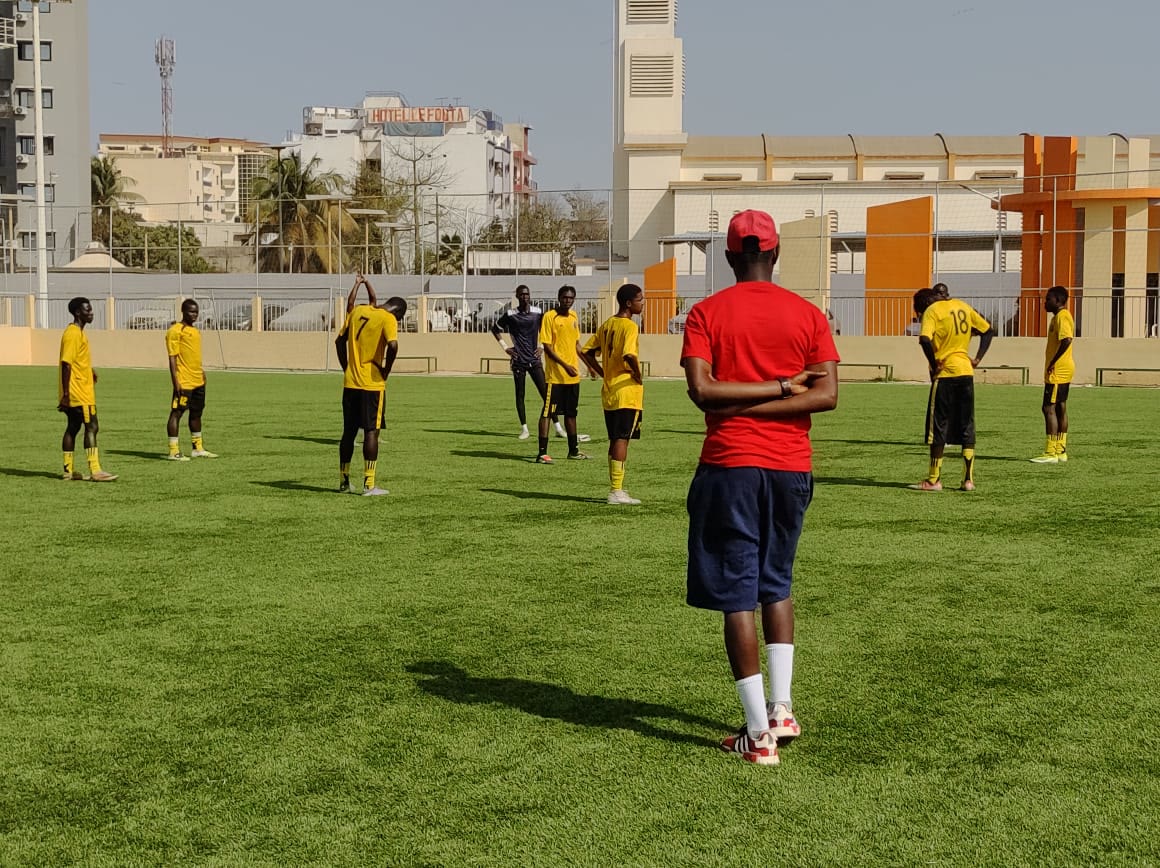 Entraînement encadré à Farafina